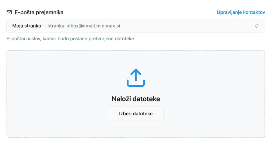 Pretvorba računov iz PDF v digitalno obliko