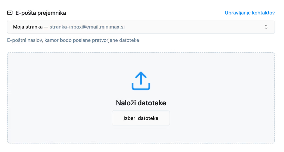 Pretvorba računov iz PDF v digitalno obliko